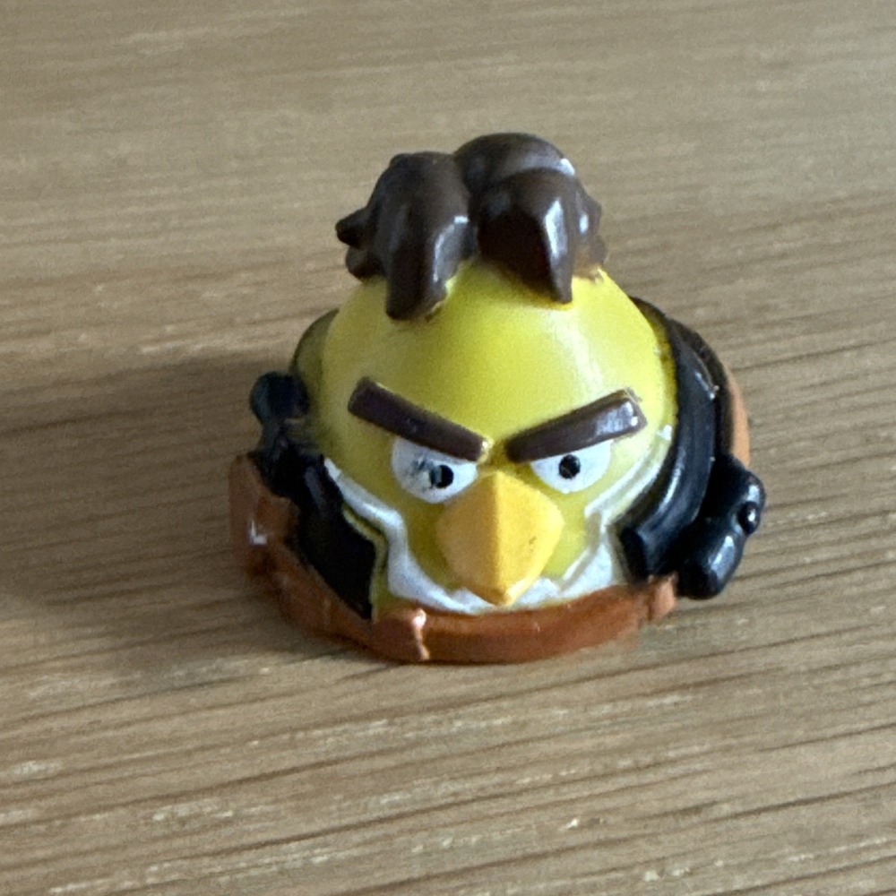 Angry Birds Star Wars Han Solo Yellow Bird 1"‎ Mini Action Figure Toy